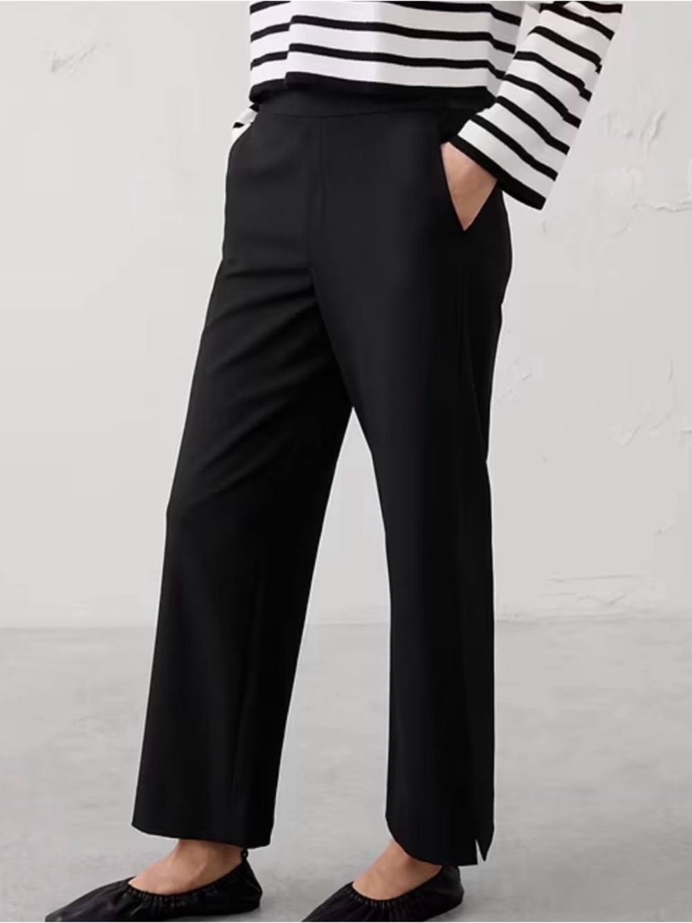 Banana Republic Hayden Pant Trousers Navy Blue Size 6